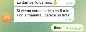 Opinión alumna programa ordena tu casa y se feliz.1